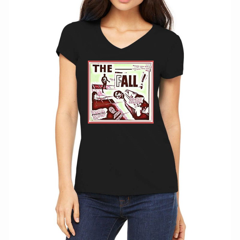 Vintage Retro Stella Gibson Funny Gift Women's V-Neck T-Shirt by ArtistAdam | Artistshot