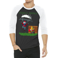 Pixels Royale 3/4 Sleeve Shirt | Artistshot