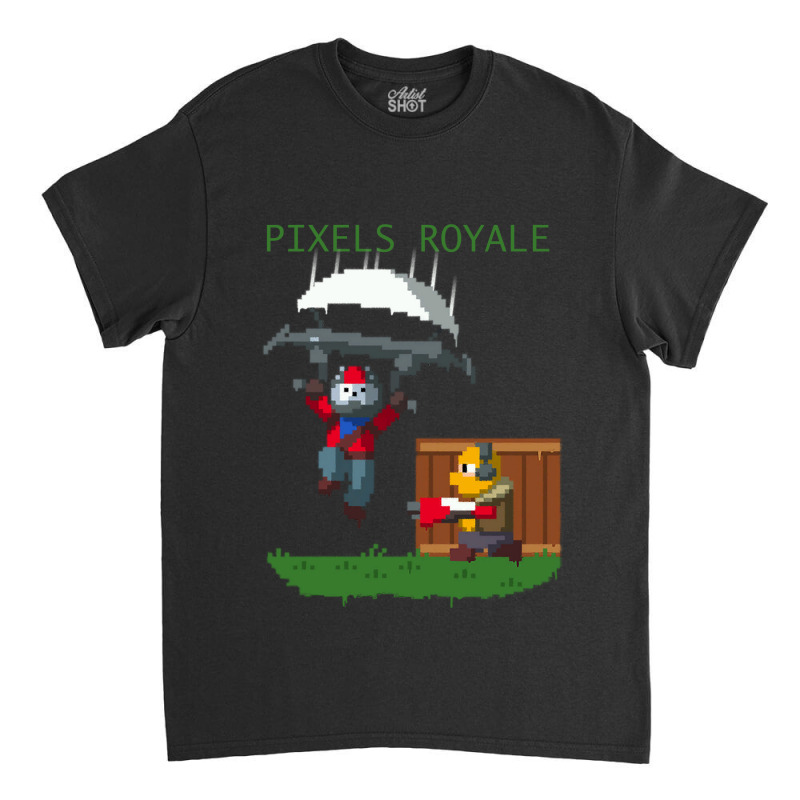 Pixels Royale Classic T-shirt by noriesotre | Artistshot