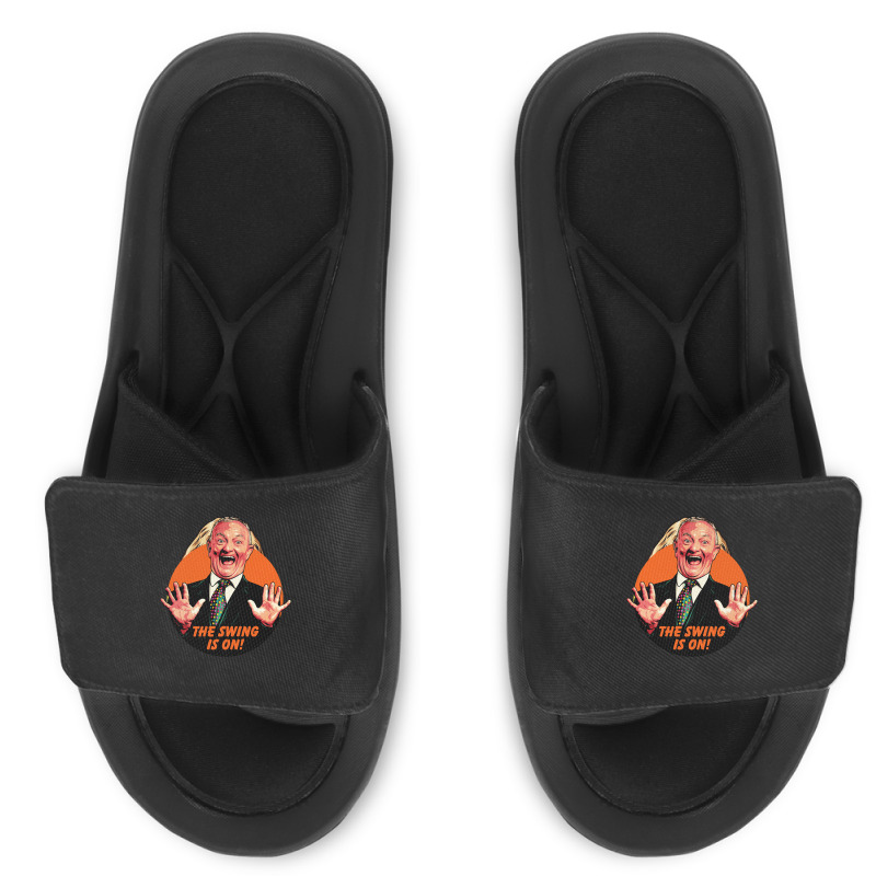 Retro  Anthony Gift Men Slide Sandal | Artistshot