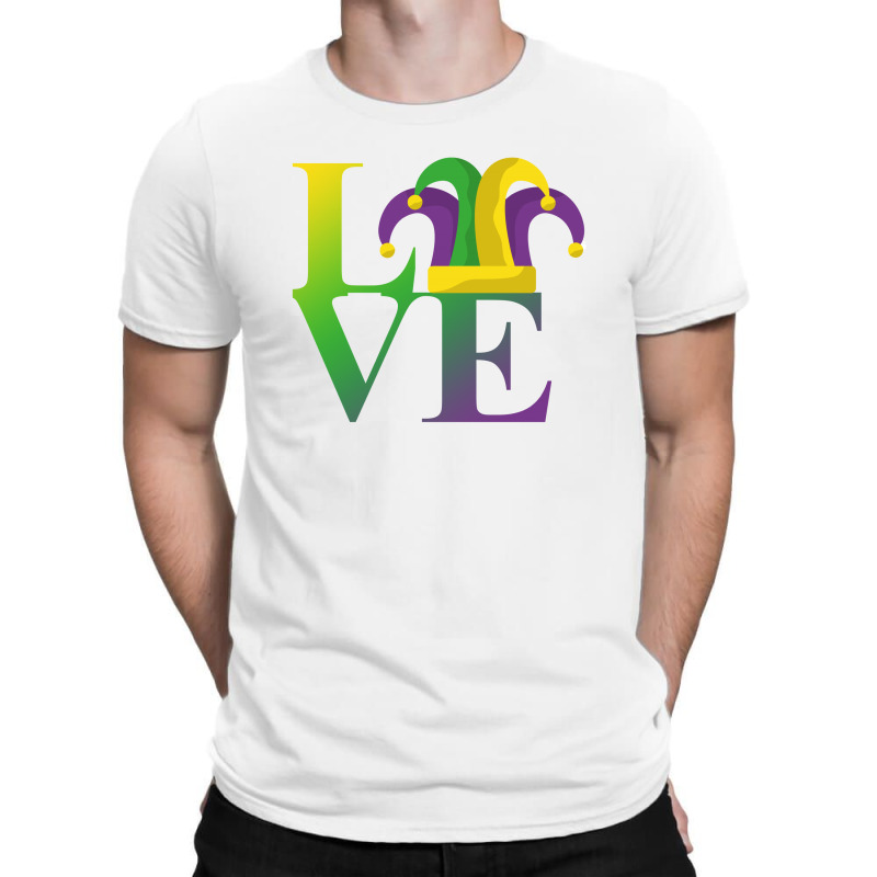 Love Mardi Gras T-shirt | Artistshot