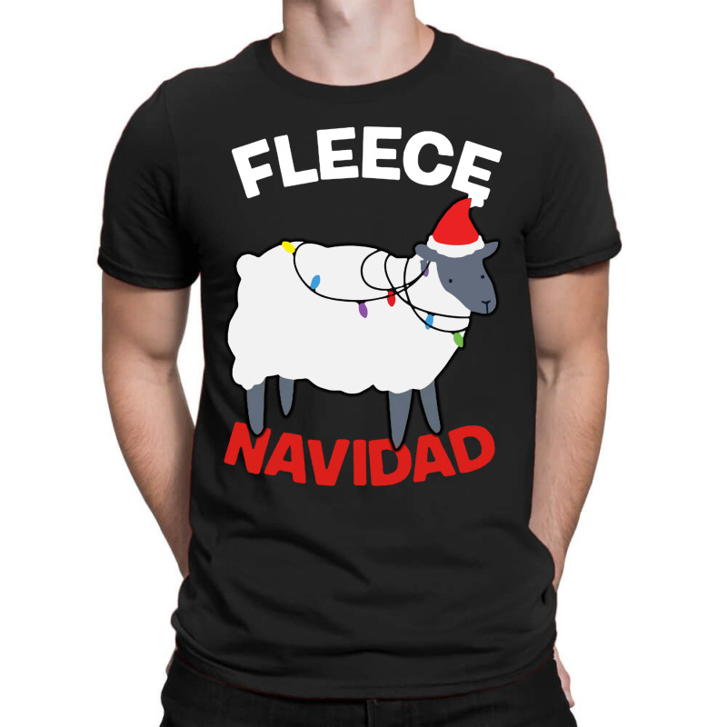 Fleece Navidad   Funny Christmas Sheep T-shirt | Artistshot