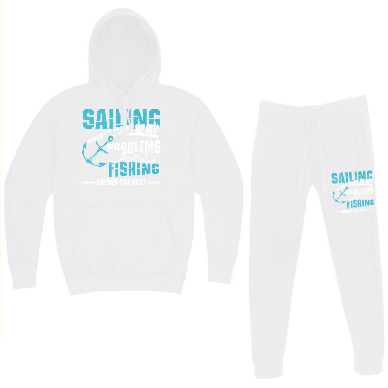 Sailing And Fishing Premium Hoodie & Jogger Set | Artistshot