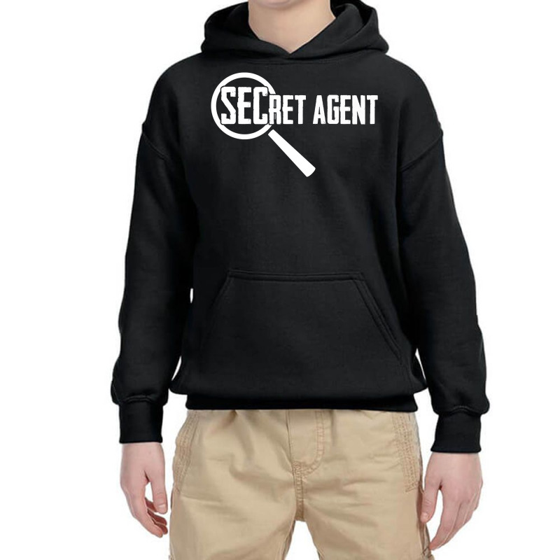 Secret Agent Inspector Spy Police Detective Investigator Premium T Shi Youth Hoodie by Kevin_VandenBerge | Artistshot