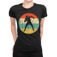 Shot Put Shirt   Vintage Retro Track And Field T Shirt Ladies Fitted T-shirt | Artistshot