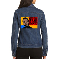 Music Vintage African Day Gift Ladies Denim Jacket | Artistshot