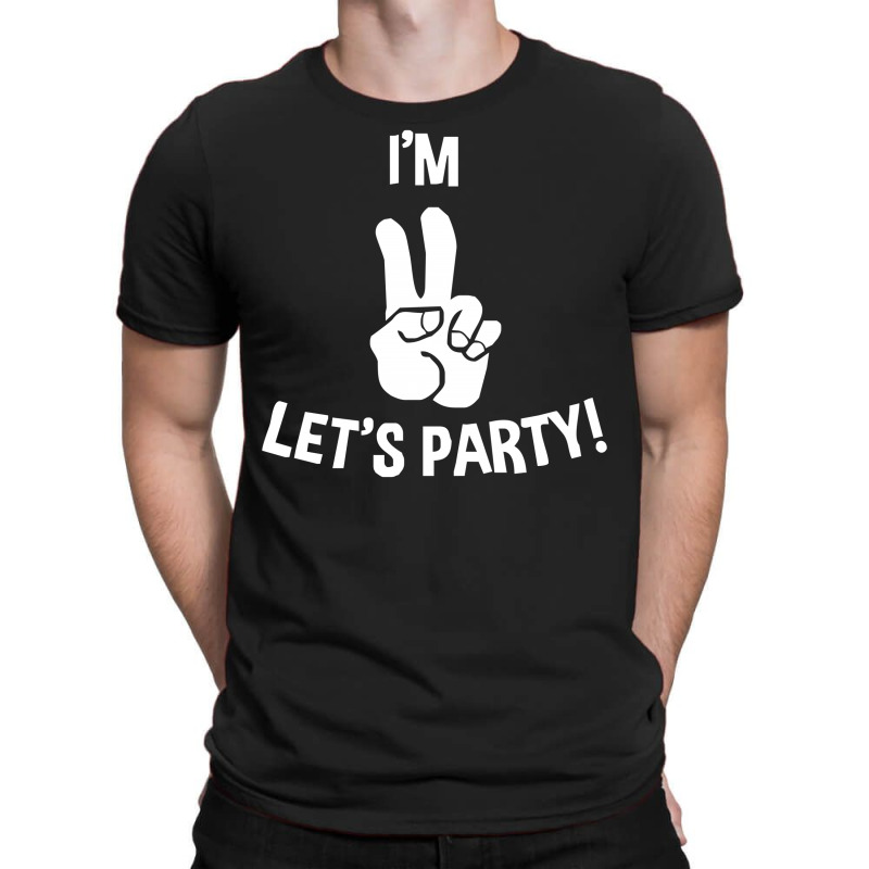I'm Two Let's Party T-shirt | Artistshot