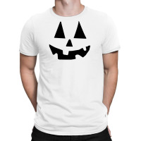 Face Pumpkin T-shirt | Artistshot