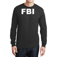Fbi Long Sleeve Shirts | Artistshot
