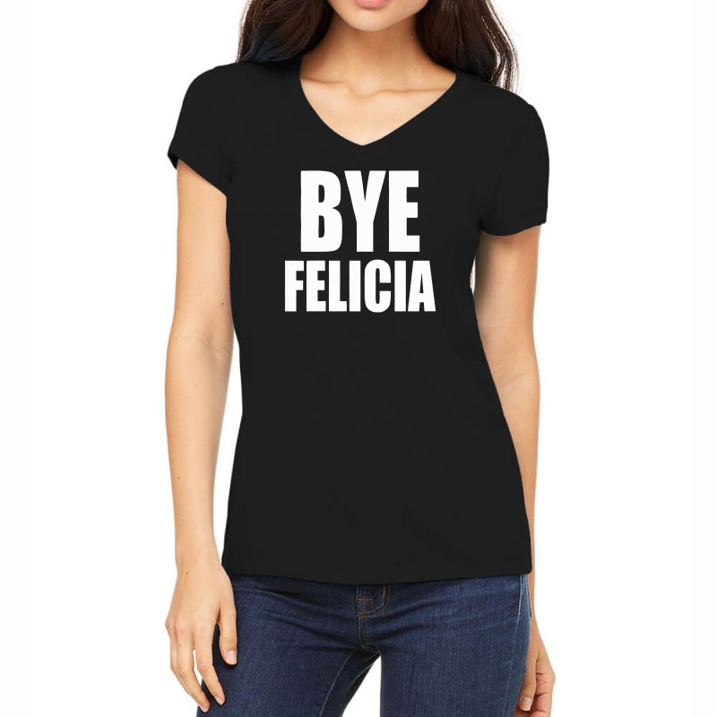 Felicia Bye Women's V-neck T-shirt | Artistshot