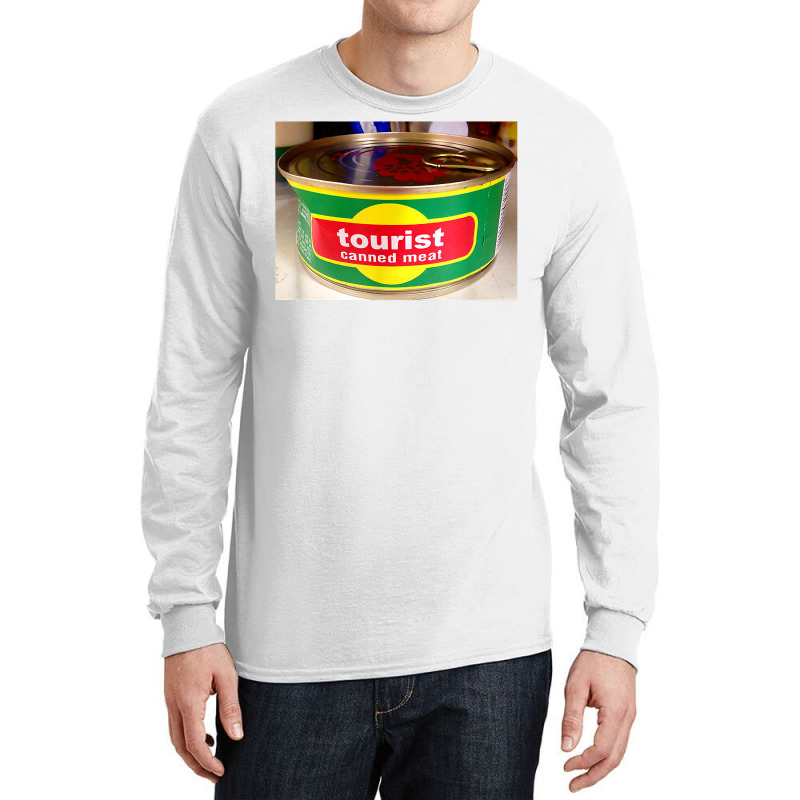 Tourist Canned Meat T Shirt Long Sleeve Shirts | Artistshot