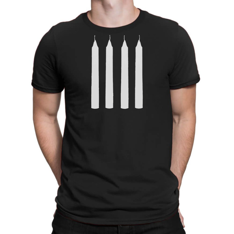 Four Candles T-shirt | Artistshot