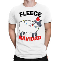 Fleece Navidad   Funny Christmas Sheep T-shirt | Artistshot