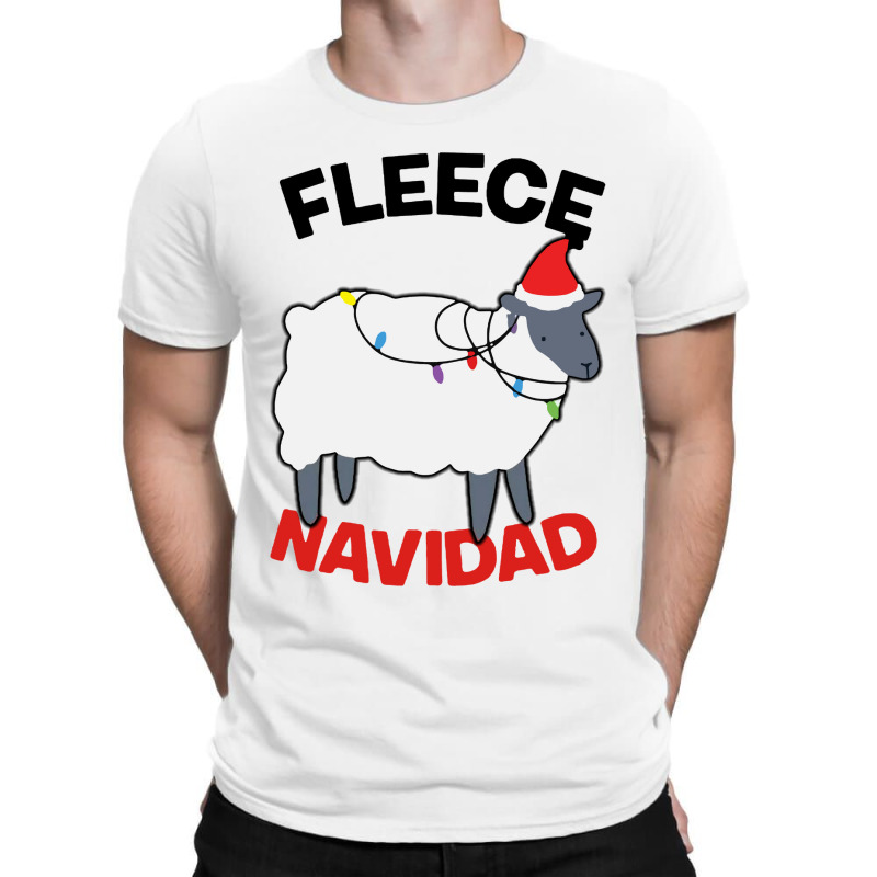 Fleece Navidad   Funny Christmas Sheep T-shirt | Artistshot