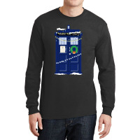 Doctor Who Police Box Christmas Long Sleeve Shirts | Artistshot