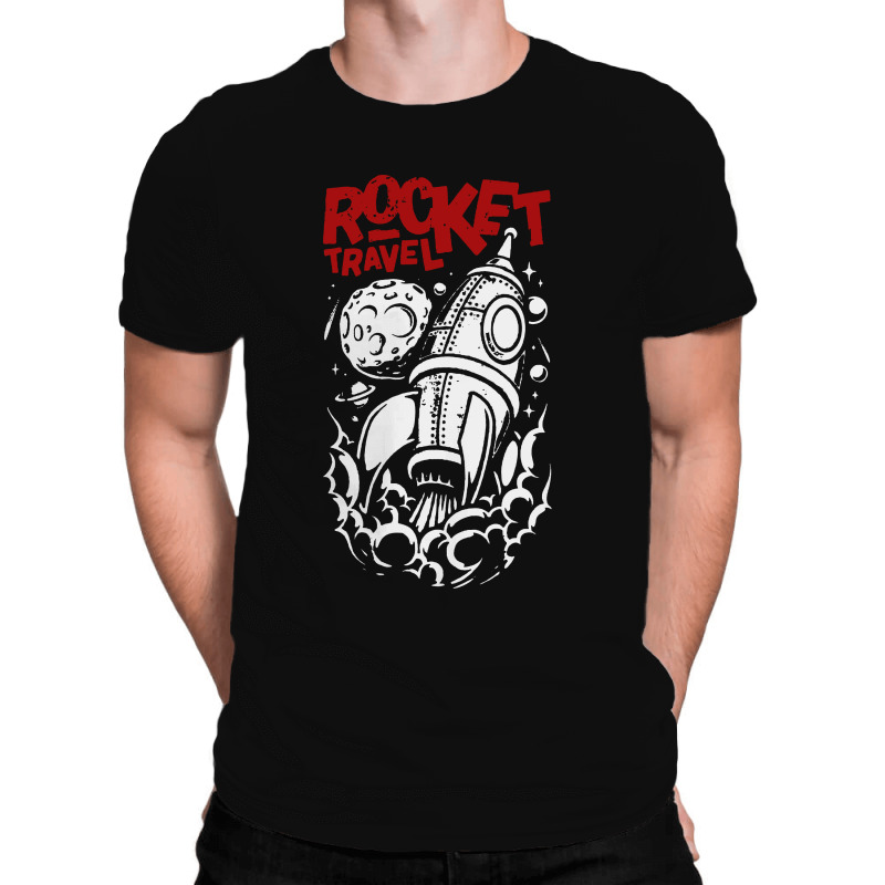 Rocket Travel All Over Men's T-shirt | Artistshot