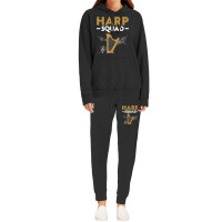 Harp Squad Harpist Musician Musical Instrument T Shirt Hoodie & Jogger Set | Artistshot