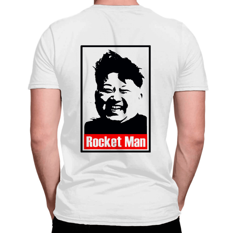 Kim Jong Un Parody Rocket Man All Over Men's T-shirt | Artistshot