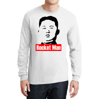 Kim Jong Un The Rocket Man Long Sleeve Shirts | Artistshot