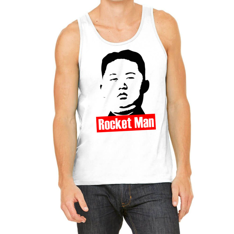 Kim Jong Un The Rocket Man Tank Top | Artistshot