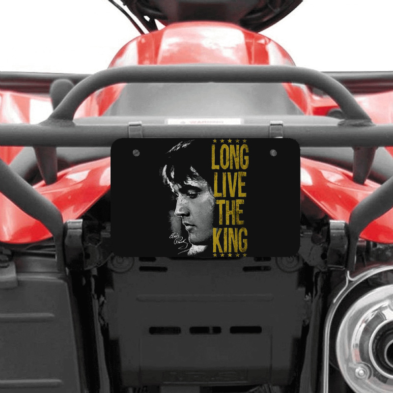 Long Live The King Atv License Plate | Artistshot