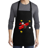 Happy Fly And Friend Medium-length Apron | Artistshot