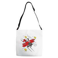 Happy Fly And Friend Adjustable Strap Totes | Artistshot