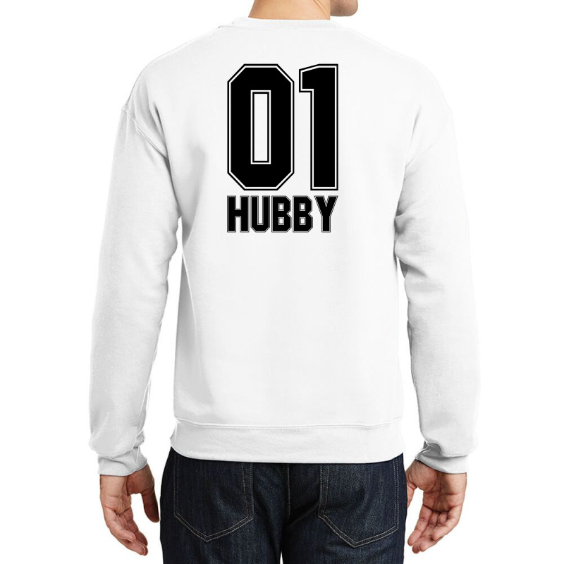 Hubby For Light Crewneck Sweatshirt | Artistshot