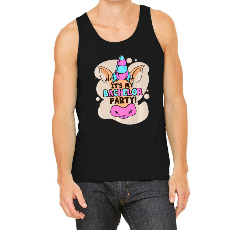 It's My Bachelor Party Unicorn Ring Marriage Relationship Premium T Sh Tank Top by Kevin_VandenBerge | Artistshot