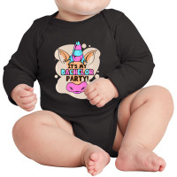 It's My Bachelor Party Unicorn Ring Marriage Relationship Premium T Sh Long Sleeve Baby Bodysuit | Artistshot