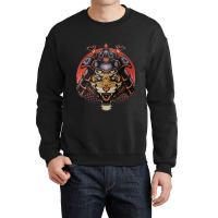 Tiger Samurai Crewneck Sweatshirt | Artistshot