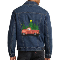 Merry Christmas Men Denim Jacket | Artistshot