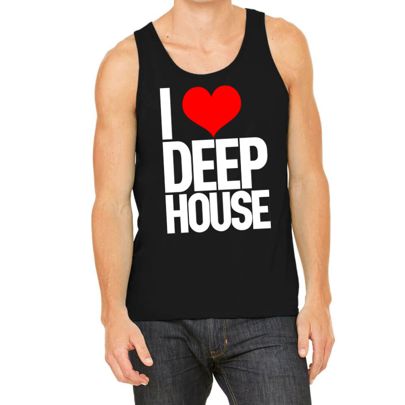 I Love Deep House Tank Top | Artistshot