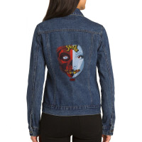 Ghost Ladies Denim Jacket | Artistshot