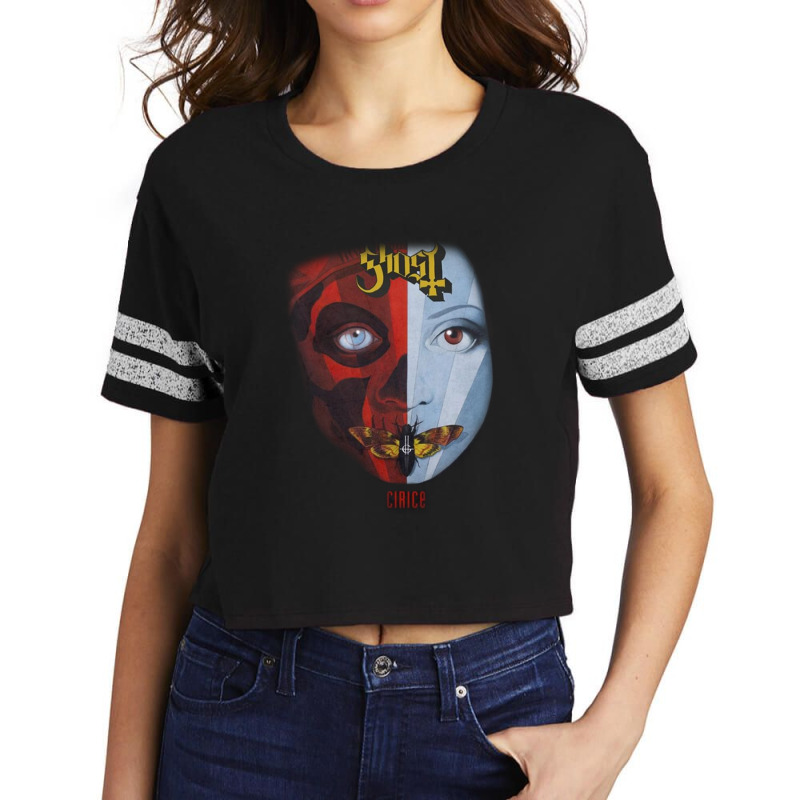 Ghost Scorecard Crop Tee by juwitesepos | Artistshot