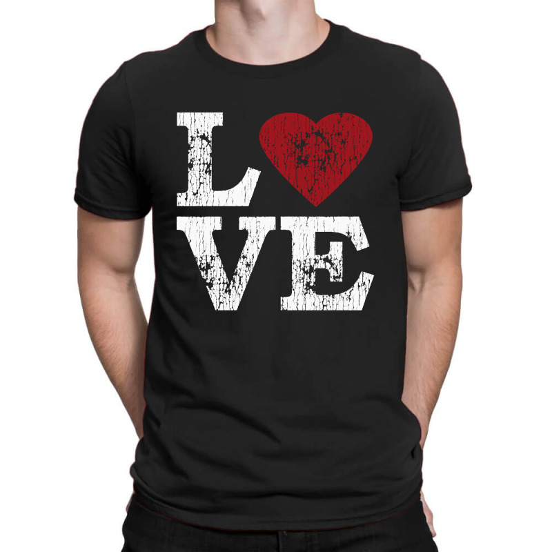 Love With Heart T-shirt | Artistshot