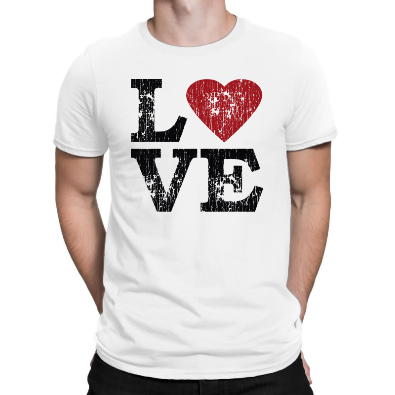 Valentines Day Love With Heart T-shirt | Artistshot