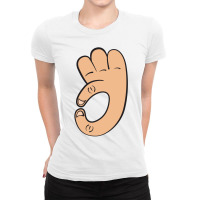 Hand Ladies Fitted T-shirt | Artistshot