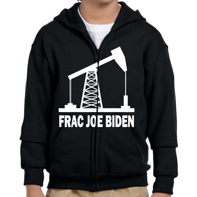 Frac Joe Biden Youth Zipper Hoodie by Cheapshop | Artistshot