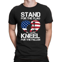 Stand For The Flag Kneel For The Fallen T-shirt | Artistshot