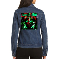 David Lee Roth Cover1 Ladies Denim Jacket | Artistshot