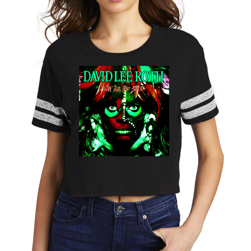 David Lee Roth Cover1 Scorecard Crop Tee by rdach | Artistshot