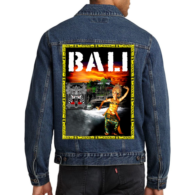 Bali Dance Men Denim Jacket | Artistshot