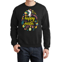 Happy Easter Day Egg Crewneck Sweatshirt | Artistshot