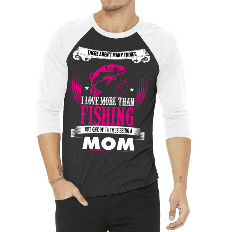 Fishing Mom 3/4 Sleeve Shirt | Artistshot