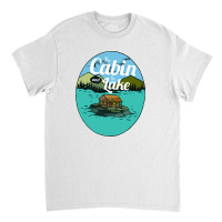 The Cabin And The Lake Classic T-shirt | Artistshot