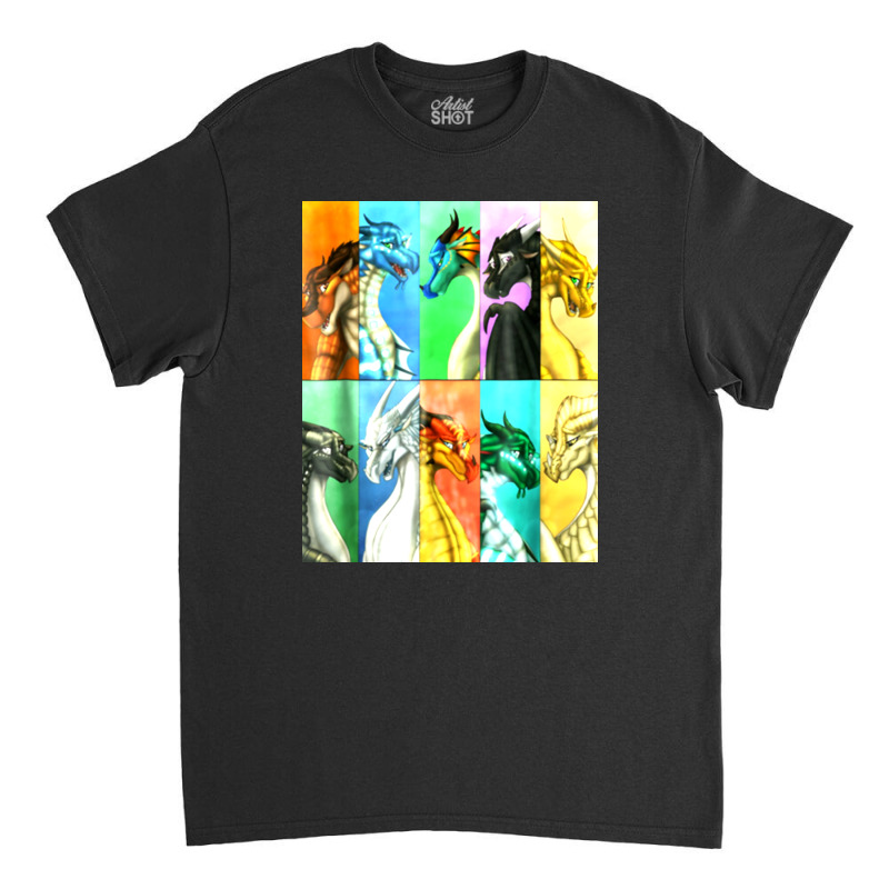 Wings Of Fire All Dragon Classic T-shirt | Artistshot