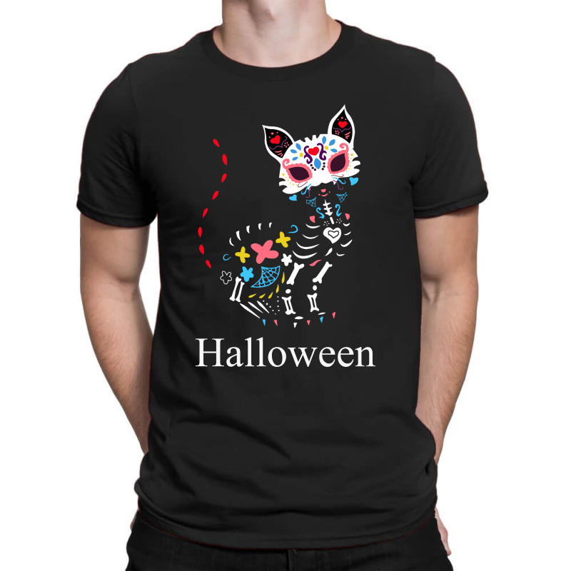 Cat Colorful Halloween T-shirt | Artistshot