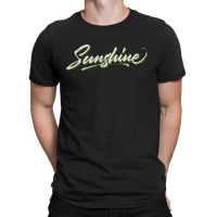Sunshine Script T-shirt | Artistshot