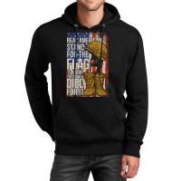 Americans Stand For The Flag To Hornor Those Who Died For It 141 Unisex Hoodie | Artistshot